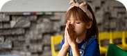 side-view-girl-praying-sunday-school